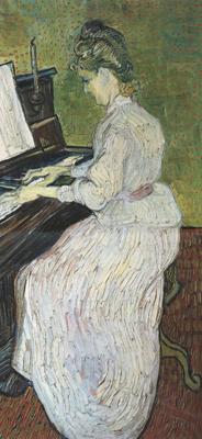 Marguerite Gachet at the Piano (nn04), Vincent Van Gogh